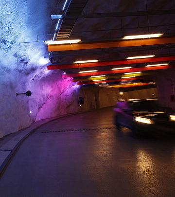 Le système pour parking de Philips offre un éclairage indirect au sein de la structure du parking P-Hämppi
