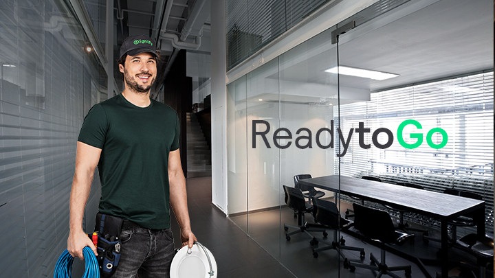 Electrical installer for lighting in commercial building.