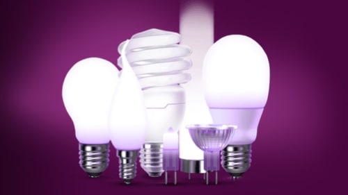 Sélection d'ampoules dotées de technologies d'éclairage variées