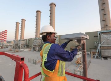 Modernisation des centrales électriques DEWA à Dubaï