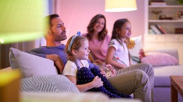 Lumière dynamique en couleur - Philips éclairage DEL Wi-Fi WiZ connecté